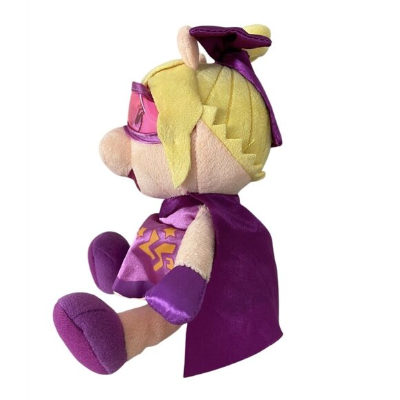 Muppet Babies Super Fabulous Miss Piggy Plush Stuffed Animal 8in Toy Disney Jr - Picture 2 of 9